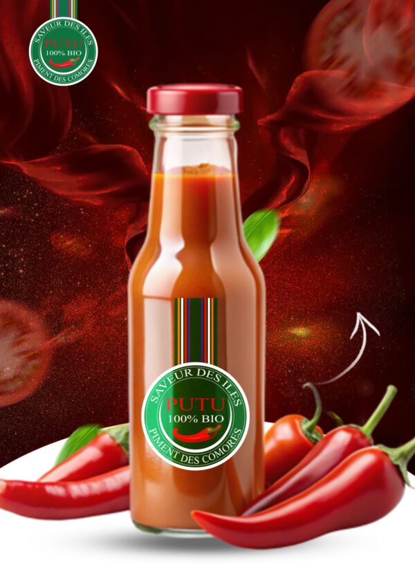 Sauce piment comorien (Putu) venue des Comores
