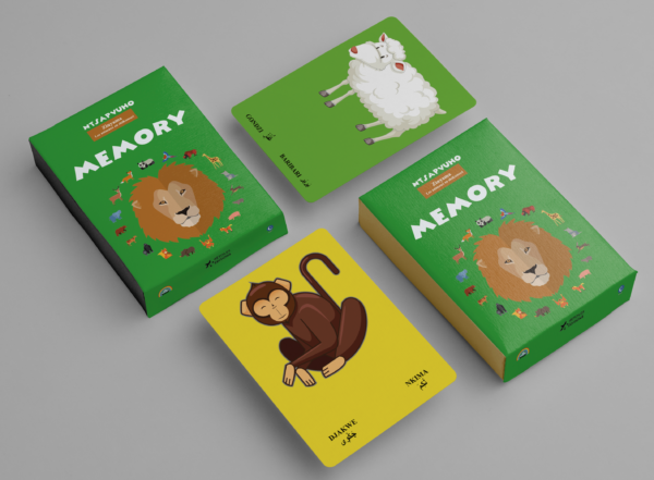 Jeu de memory-Les animaux en shiKomori